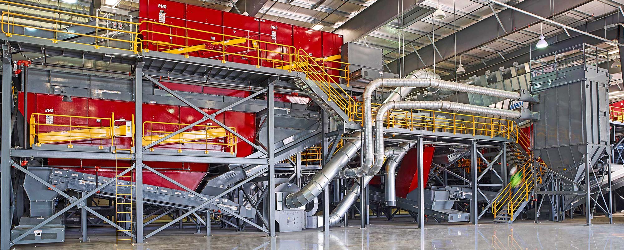 BHS-engineered material recovery facility